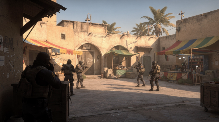 Популярные тактики на Mirage в CS:GO: дефолты для соло и игры в пачке