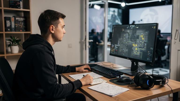 Путь аналитика в киберспорте CS:GO: как перейти от любительского разбора к студии